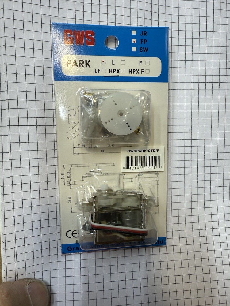 GWS Park L Servo Nib 2 pack