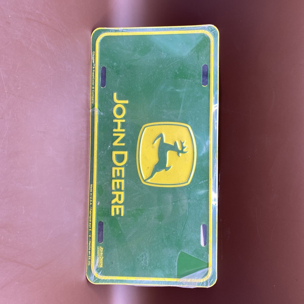 john deere tag Made In USA