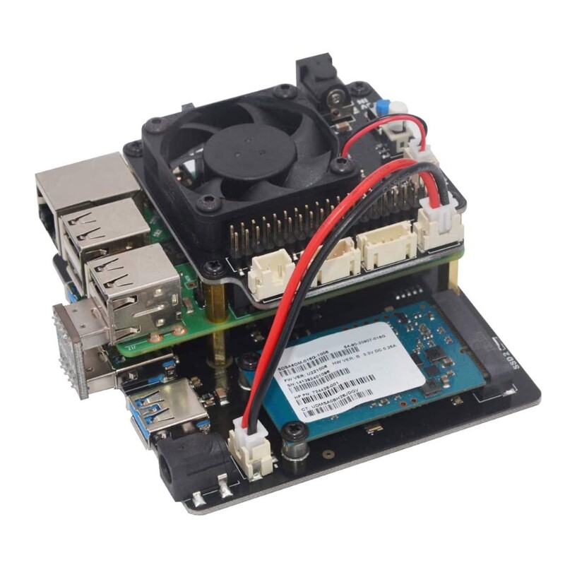 Compatible for Dual mSATA SSD Storage Expansion Board X852 USB3