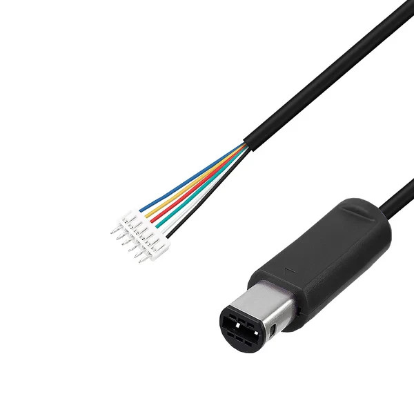 Nintendo Game Cube Replacement Controller Cable - Black, Indigo, & Silver 10 FT