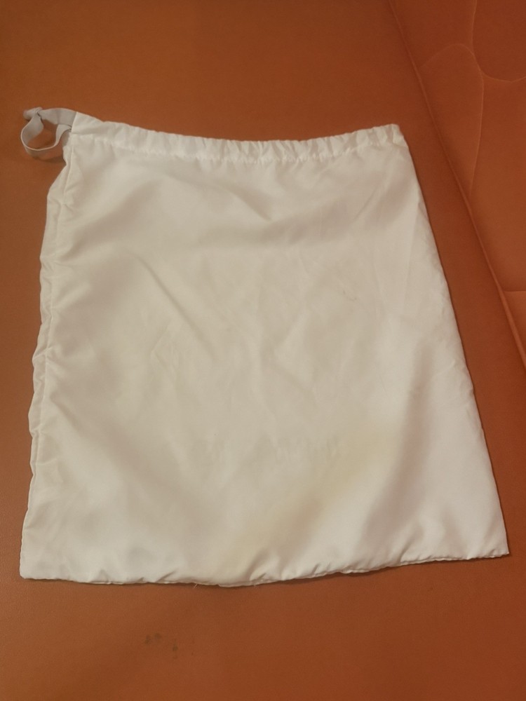 Authentic Jimmy Choo Dust Bag Drawstring 17x14”White Branded