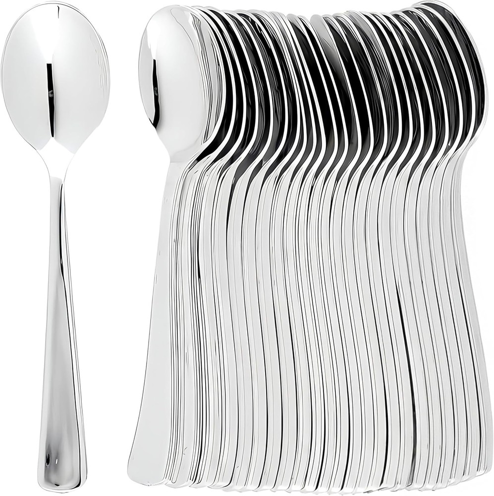 Plastic Cutlery Sierware Extra Heavyweight Disposable Flatware, Full