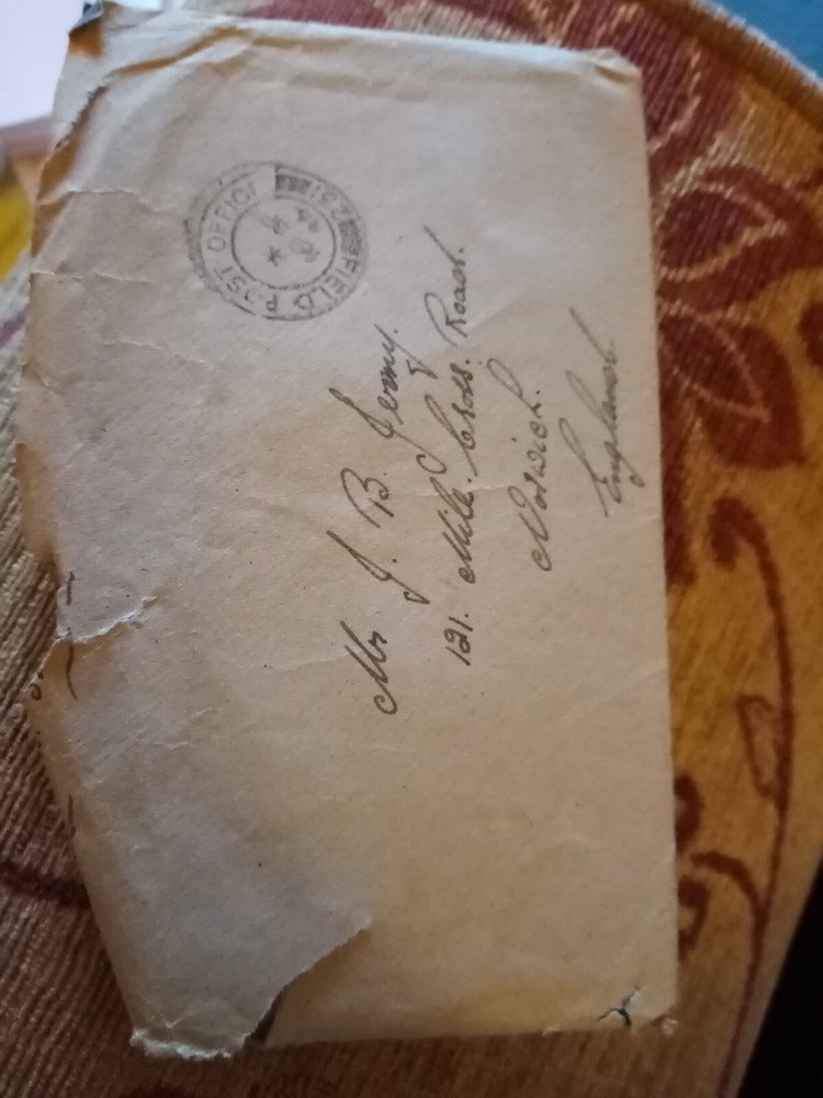 Dii6 Letter And Envelope 1946 Norwich Field Post