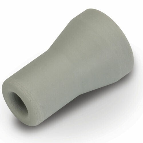 5 PCS -DCI Saliva Ejector Tip Push-on Autoclavable Rubber For Quick Change, Gray