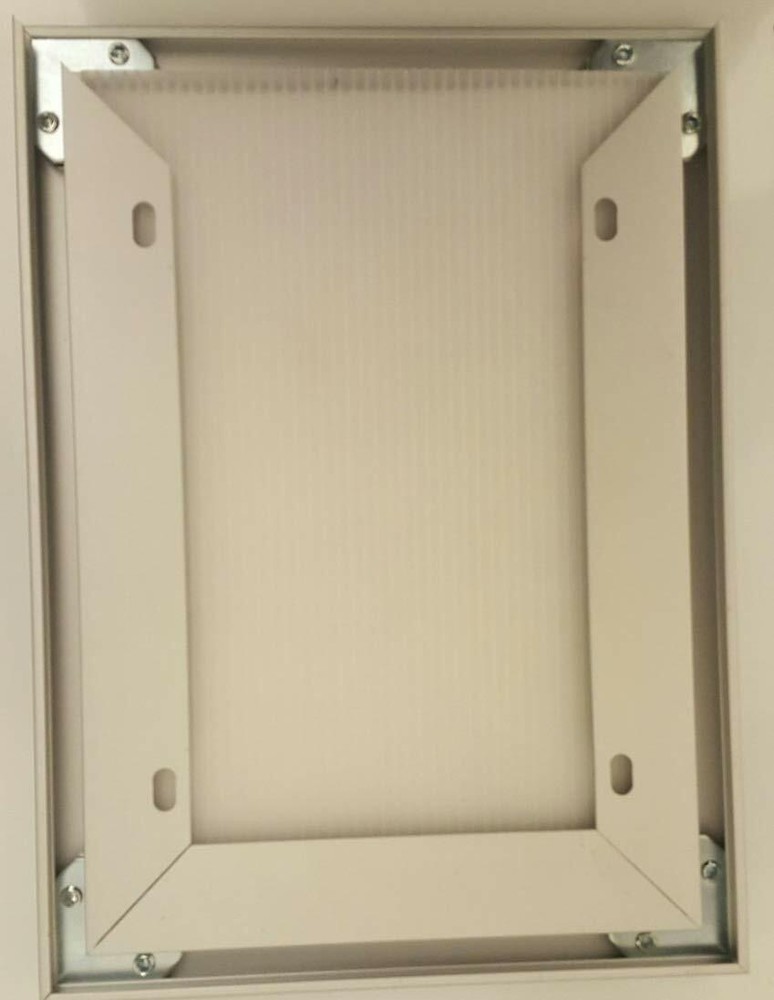 Elevator Permit Frame 6" X 9" (Heavy Duty Frame- Aluminum)-REF24-1027