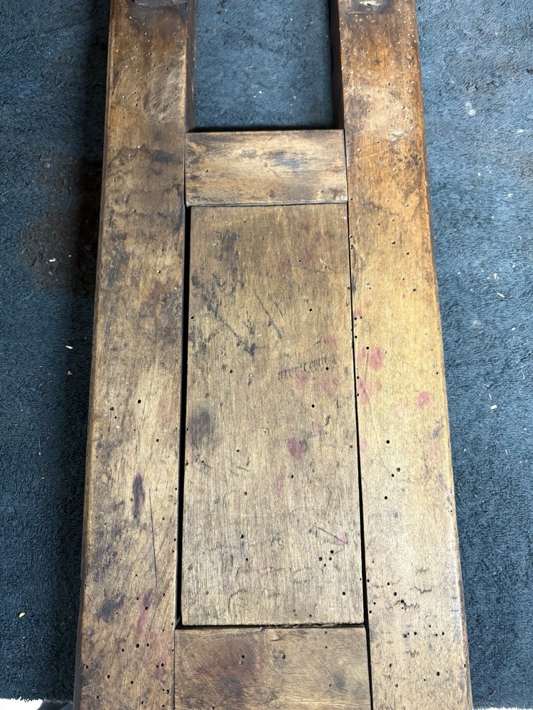 Vintage Barn Beam Timber Frame Auger Drill Hand Crank