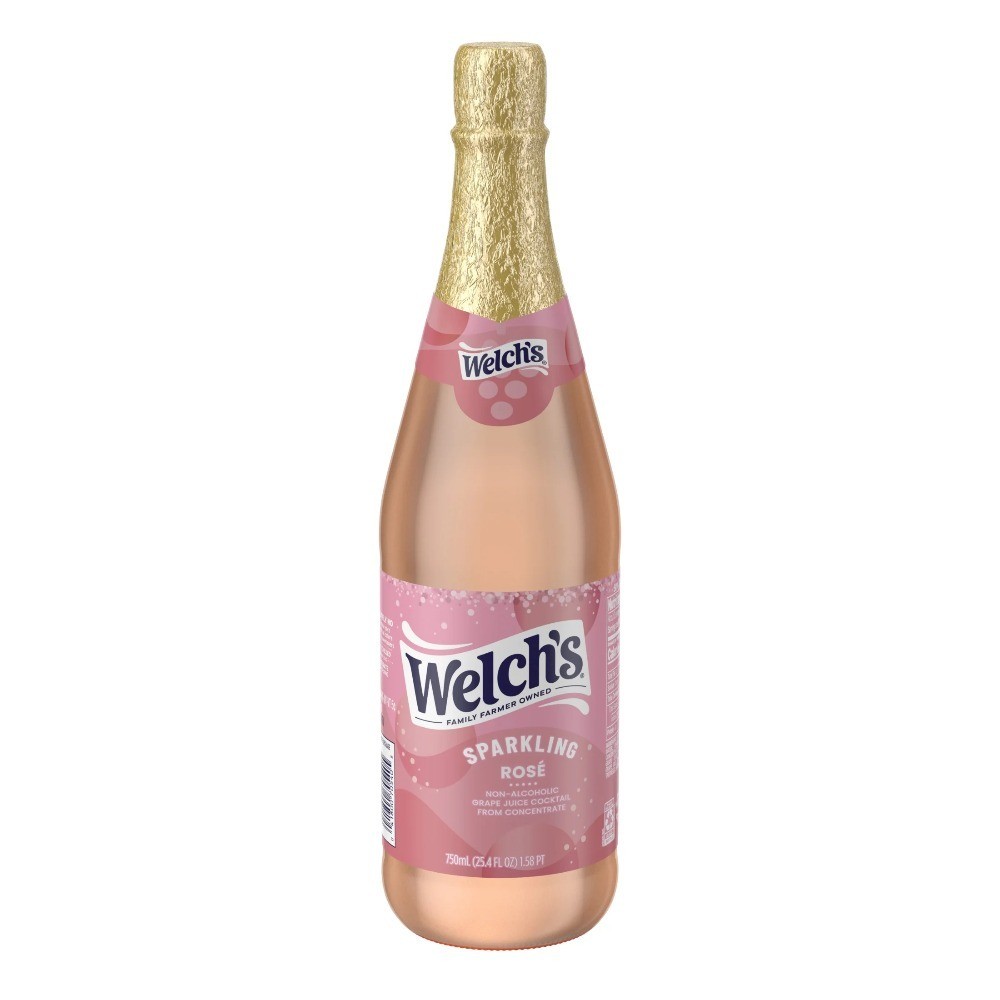 Non-ic Sparkling Rosé Grape Juice Cocktail 25.4 fl oz 2 Pack