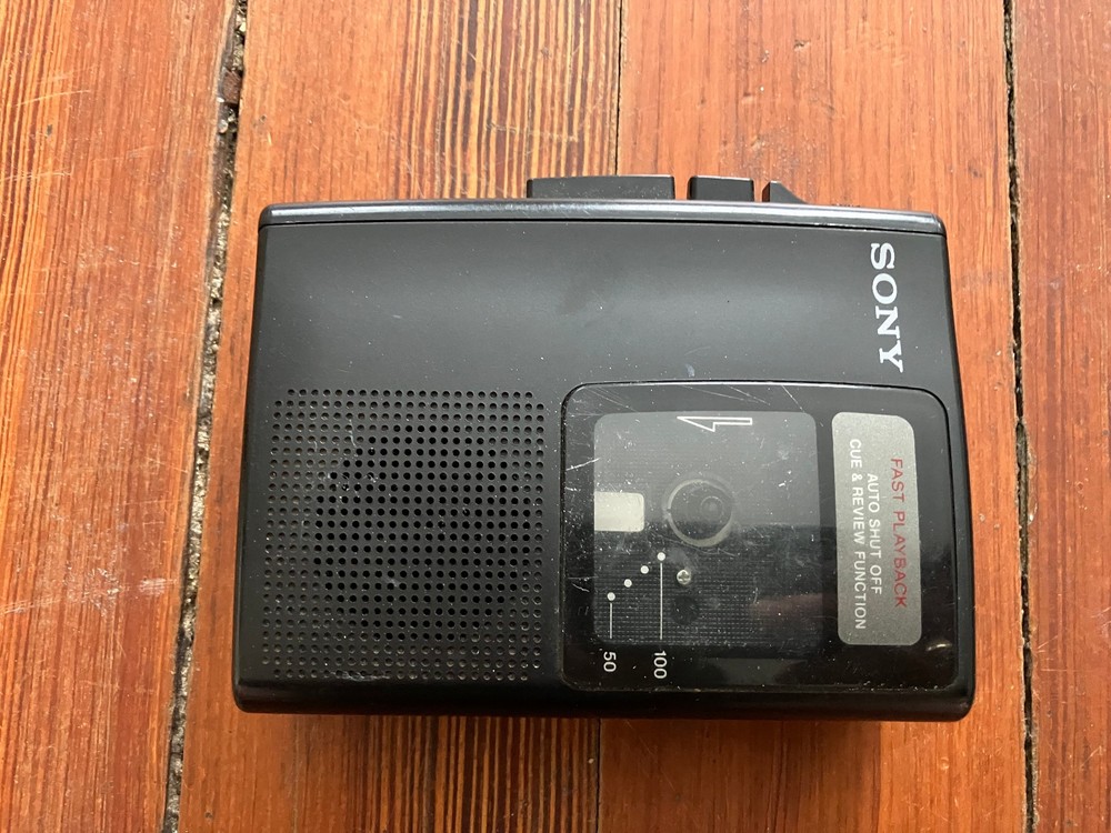 Sony Cassette Corder TCM-S63 Partially Working Cassette Player Recorder