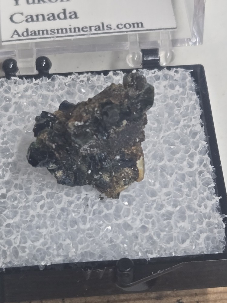 Rare blue Lazulite Thumbnail specimen
