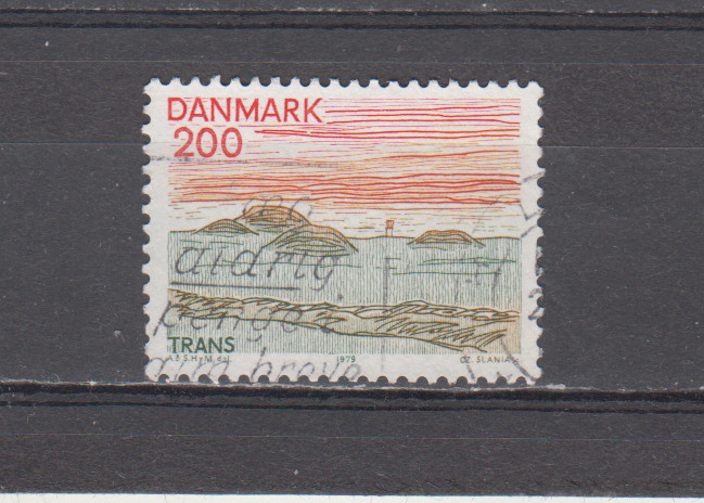 DENMARK :  1979 - USED  - SCOTT # 657  LANDSCAPE