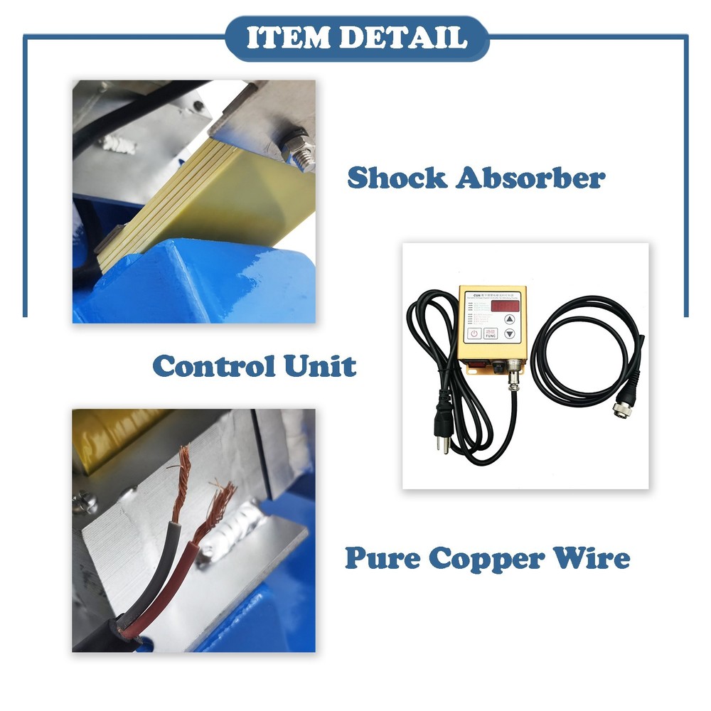 110V Closed Type Electromagnetic Vibration Feeder Shaking Feeder with Controller