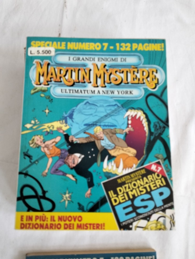 Martin Mystèr Comics 9 Comics Different Years