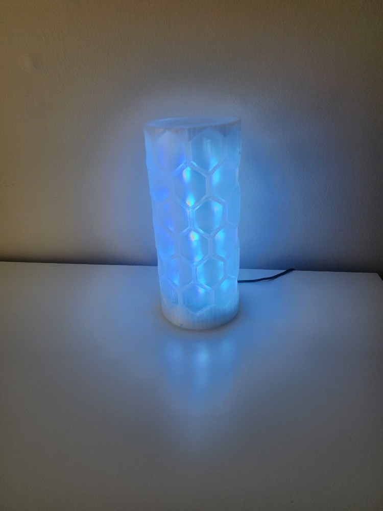 Hex Multi-Color LED Lamp with remote