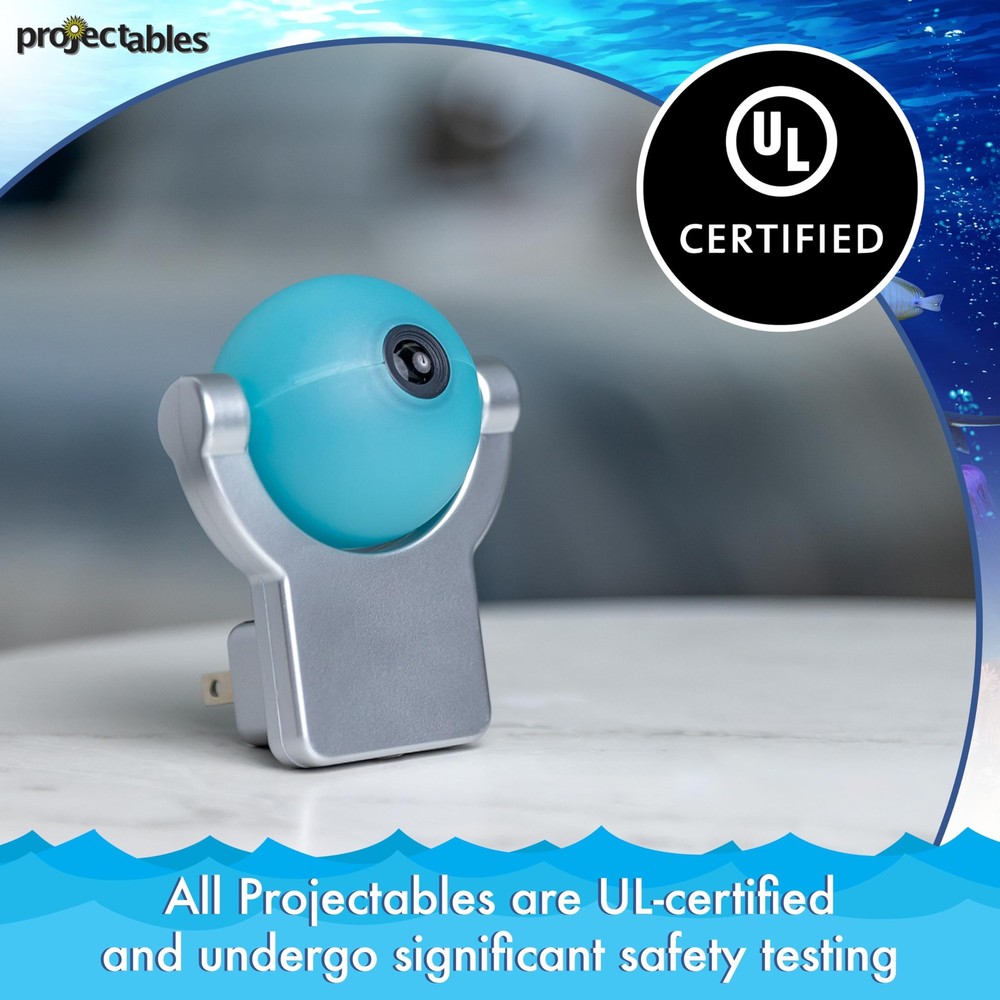 Projectables 11296 Tropical Fish LED Plug-In Night Light Projector