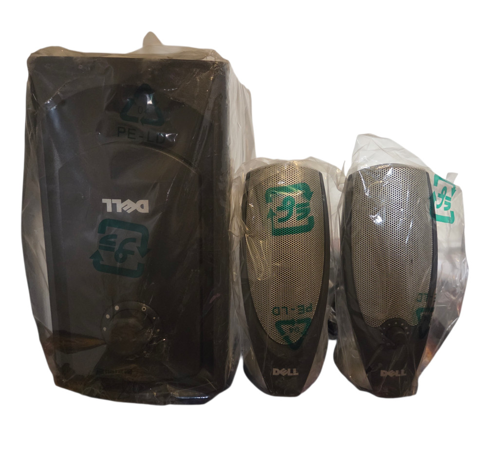 Dell A425 Multimedia Computer Speaker System w/ Powered Subwoofer NOS