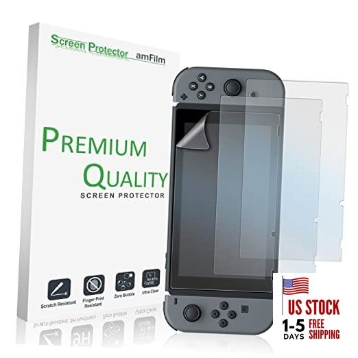 Anti-Glare Matte Screen Protector for Nintendo Switch 2017 (3-Pack)