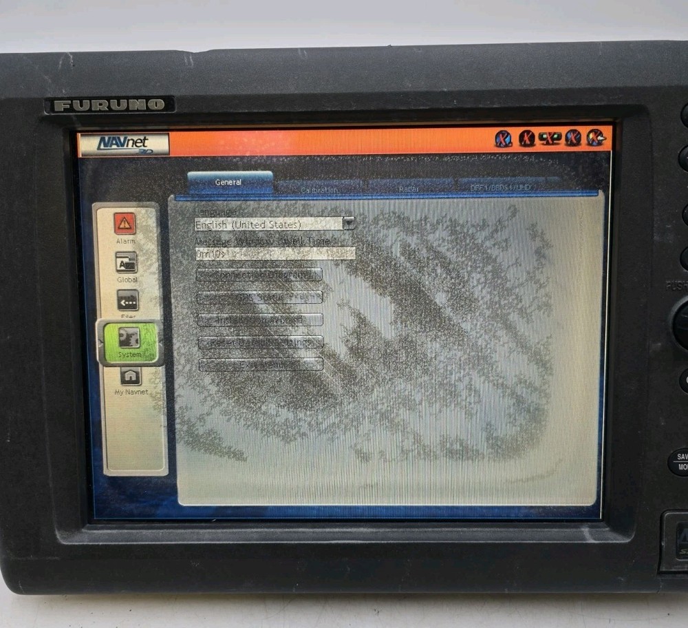 Furuno MFD12 Multi Function Display Radar NAVNET Fishfinder GPS Chartplotter ***