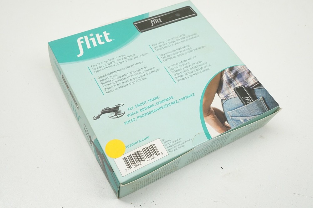 Flitt Flying Pocket Size Camera w/Optical Flow HCAE11 HCAE11LL