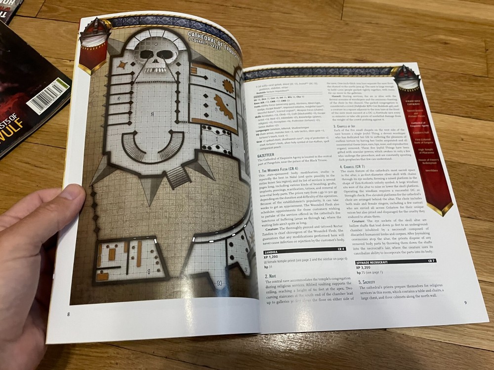 Pathfinder Campaign Setting: Inner Sea Temples RPG D20 D&D 3.5