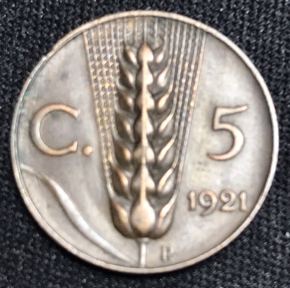 Italy 1921 - 5 Centesimi