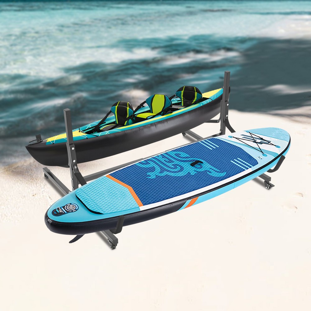 Freestanding Kayak Stand - Adjustable Storage Rack, Holds 275lbs, Durable Design