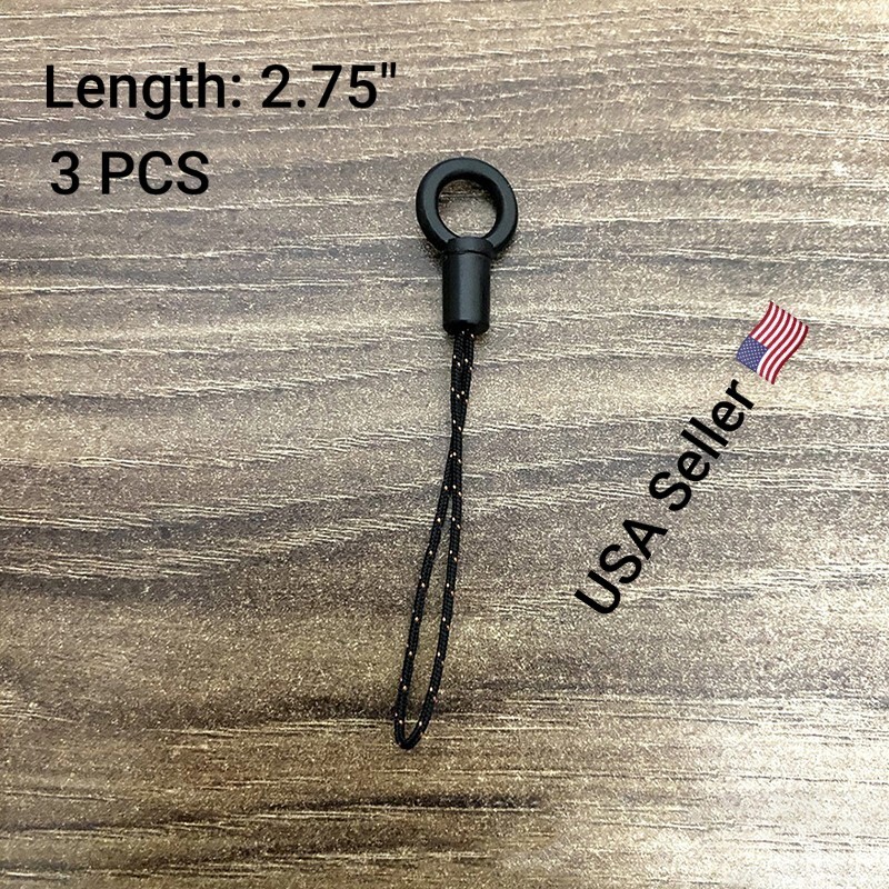 3PC Zipper Pull Puller End Fit Rope Tag Replacement Clip Broken Buckle Fixer Zip