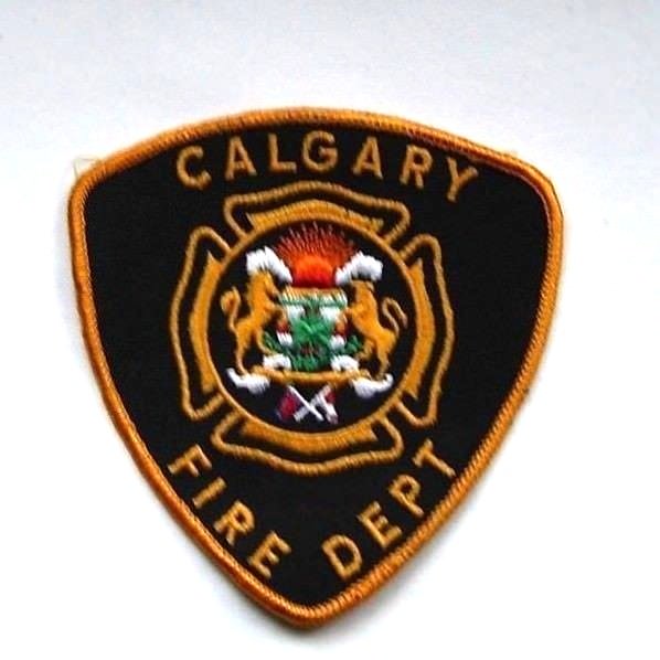 Fire Dept Patch - Calgary Canada