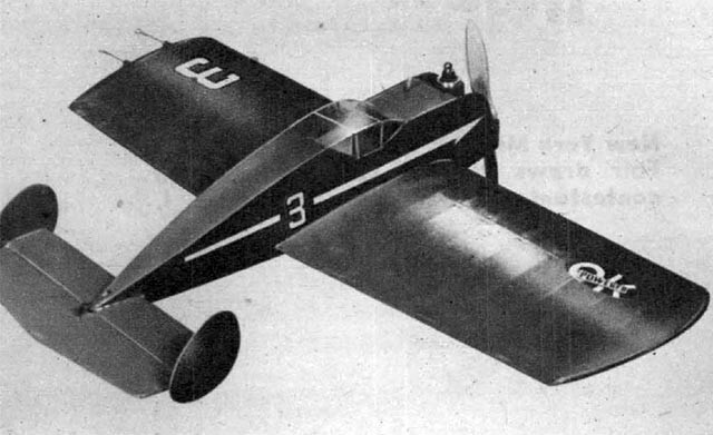 Cub Controller C/L 20" Wingspan RC Model Airplane Printed Plans & Templates