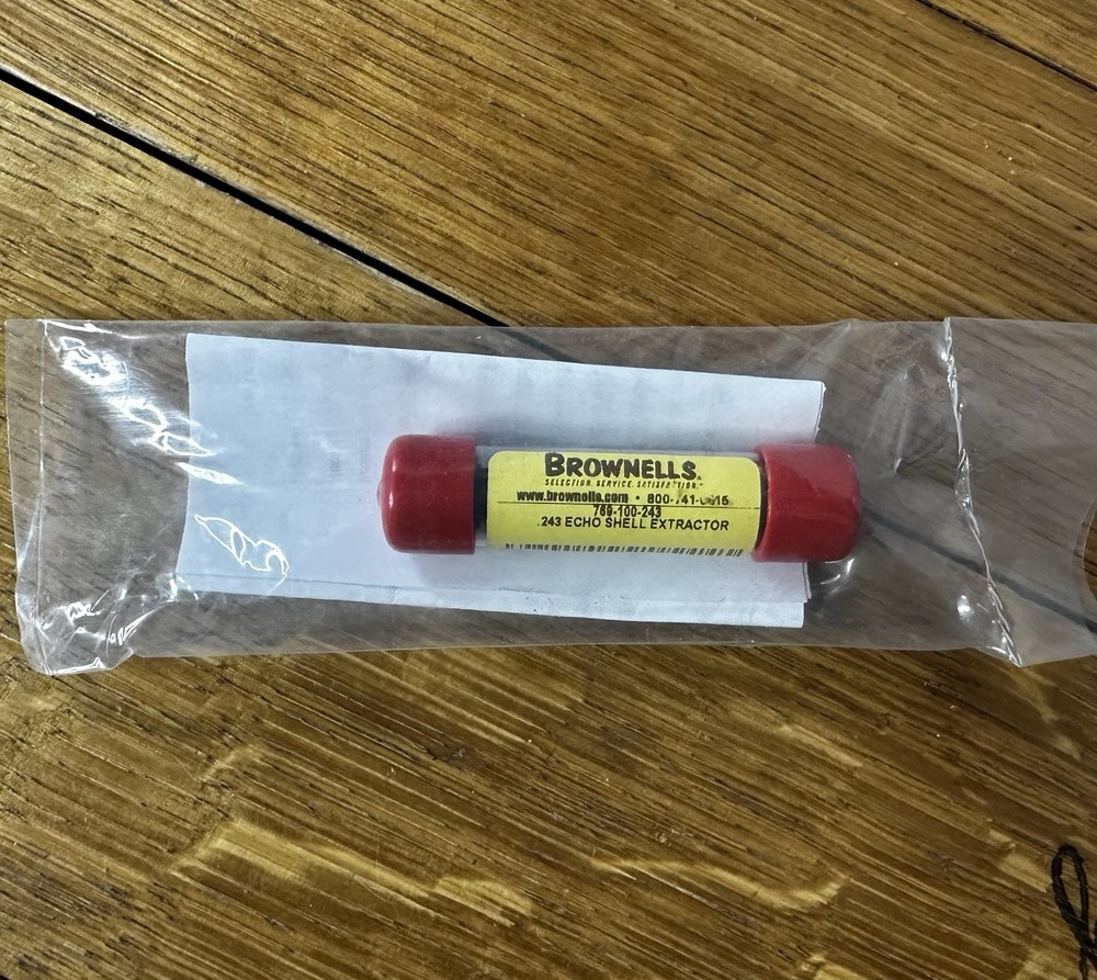 Brownell's .243 Echo Shell Extractor-New In Wrapper