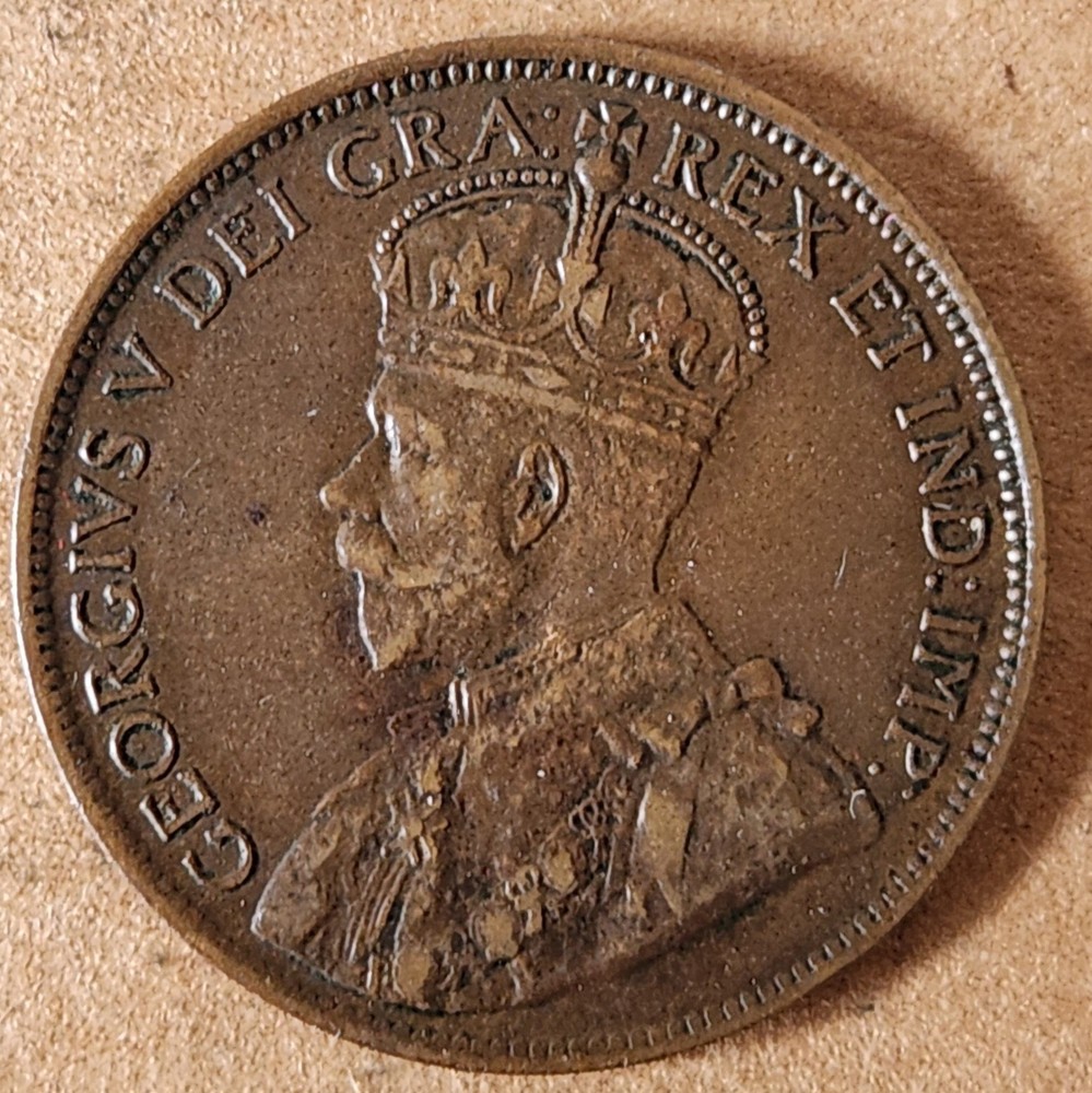 •1917•CANADA•ONE CENT•