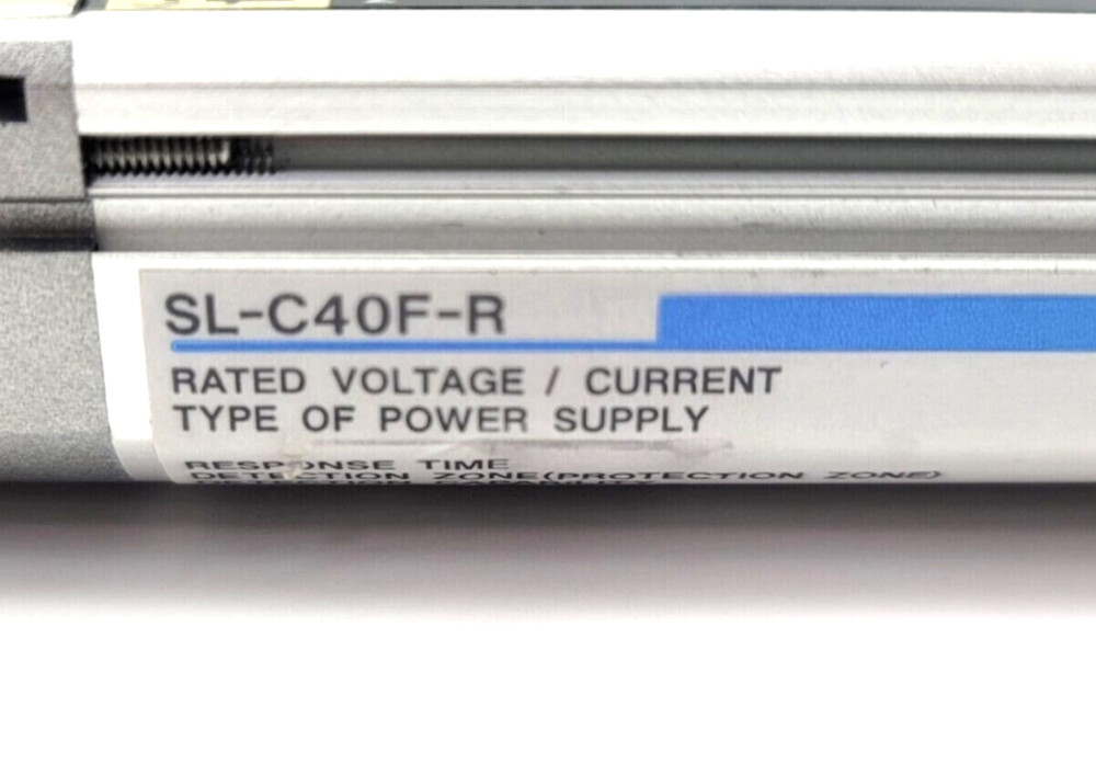 Keyence SL-C40F Transmitter + Receiver Light Curtain Set - WARRANTY