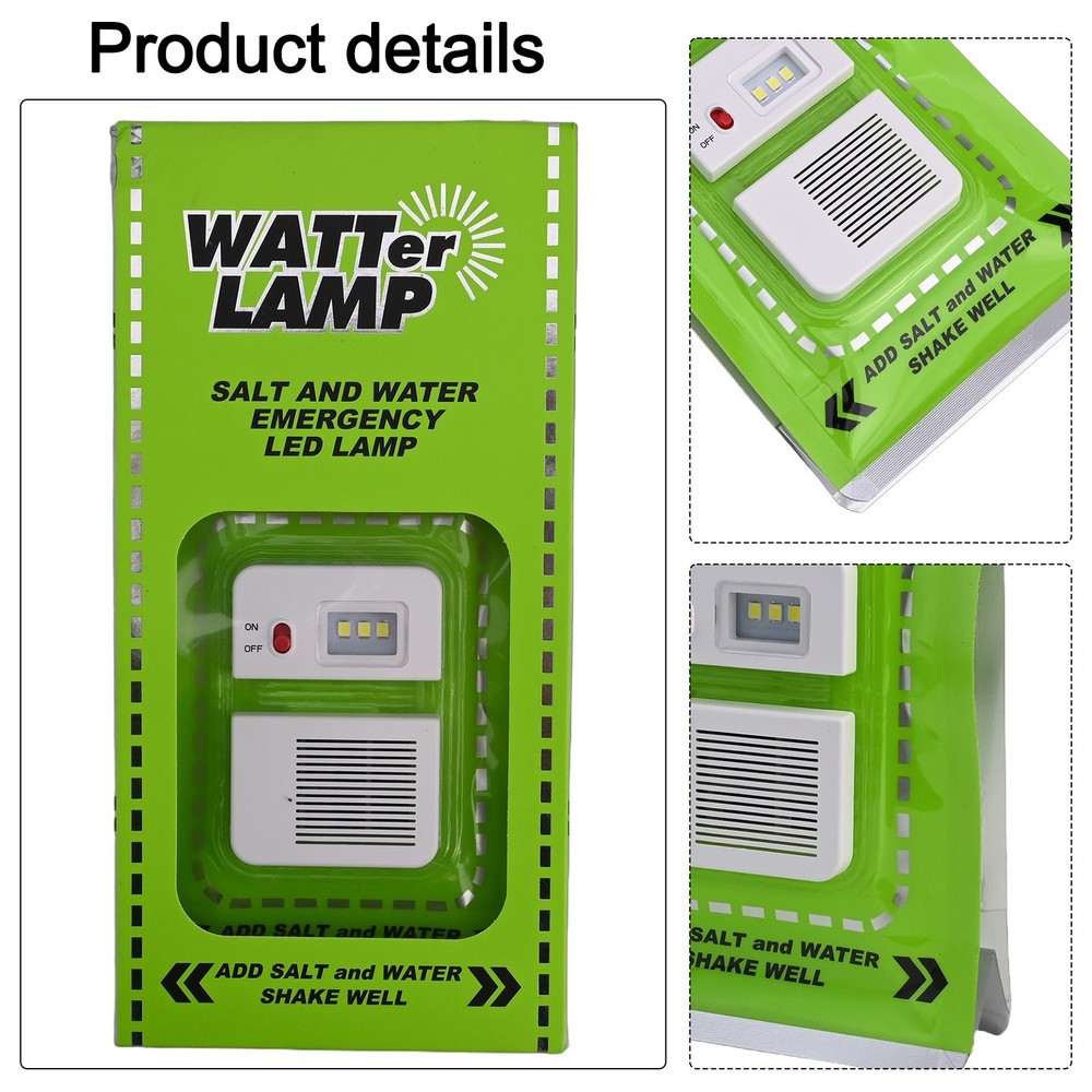 Edible Salt Powered Lantern Multi functional and Long Lasting Illumination