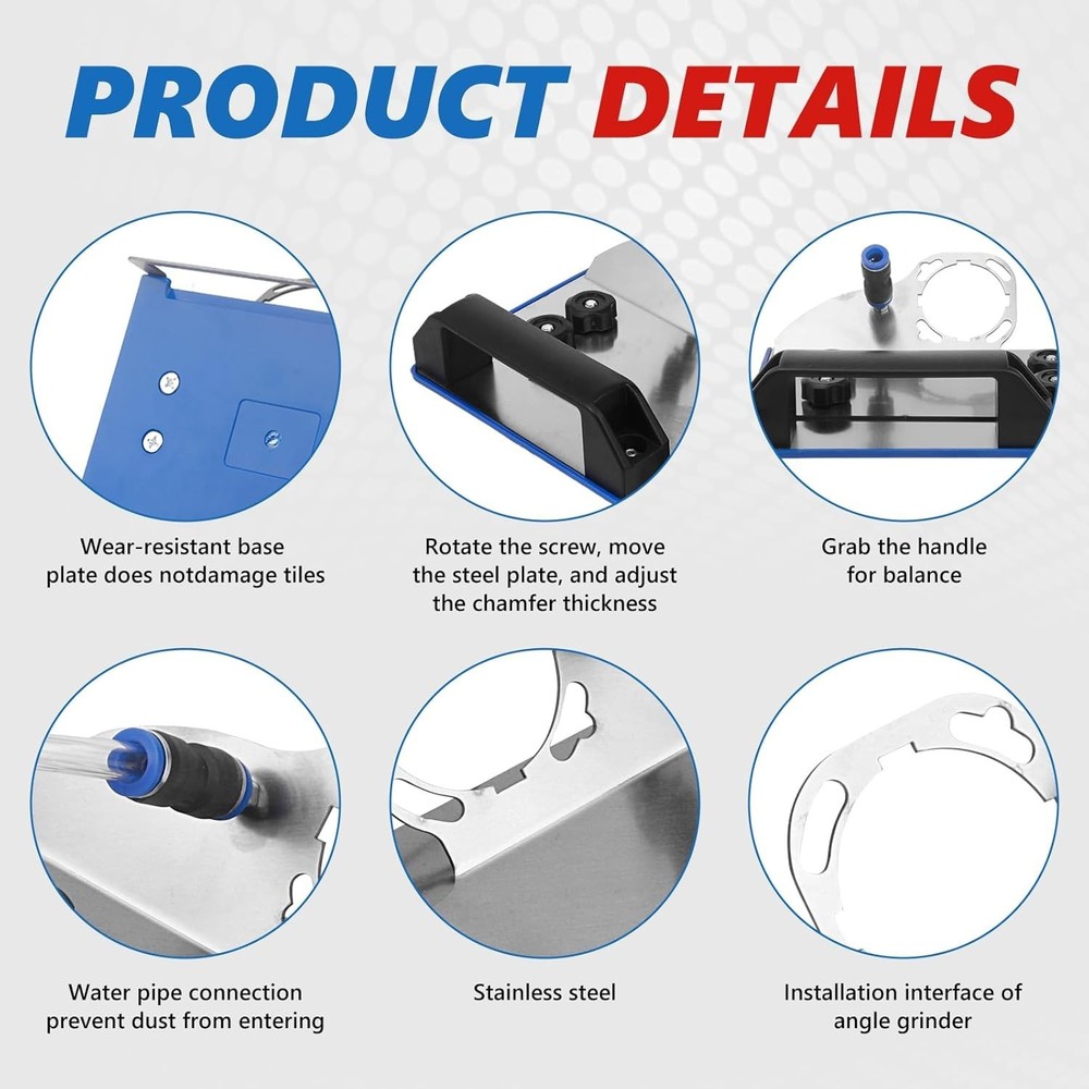 45 degree tile chamfering tool, 100-Type Universal 45 Degree Tile Chamfering Sta