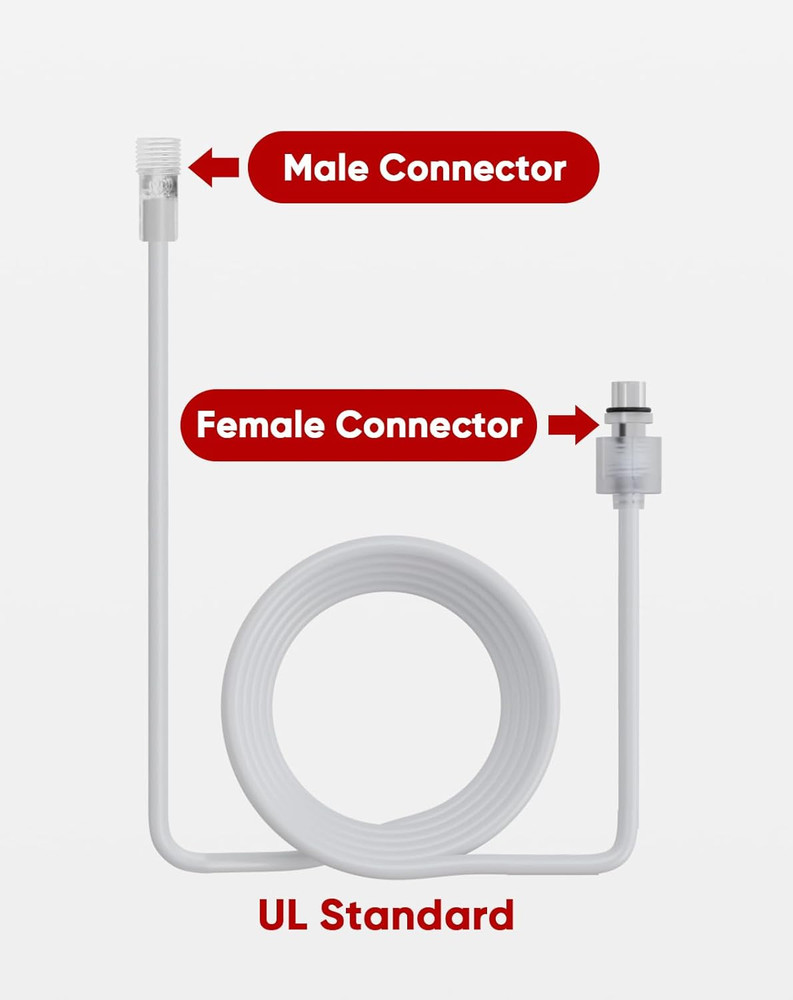 Extended Cable & ECO Neon Rope Lights Bundle - Brighten Your Space!