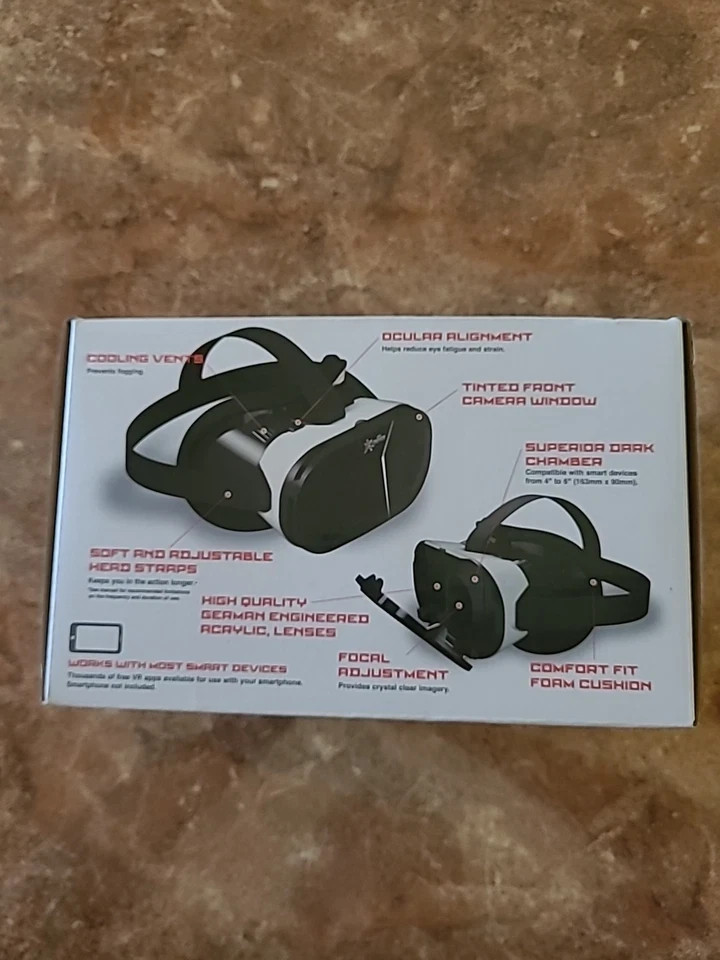 AS SEEN ON TV!Dynamic Virtual Viewer DVV 3D Glasses Smartphone Virtual Headset