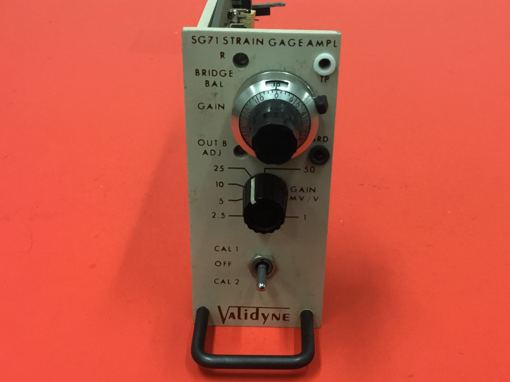 Validyne - SG71 - Strain Gage Amplifier