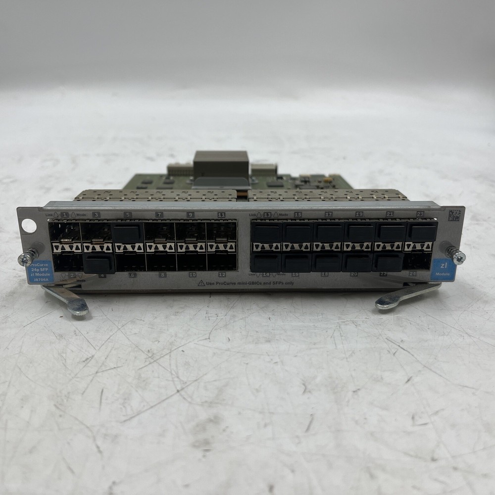 HP PROCURVE J8706A SWITCH MODULE 24p SFP zl Module