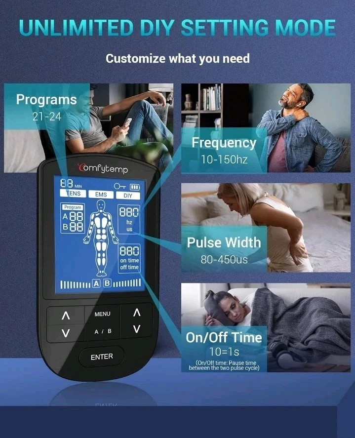 NEW Comfytemp Transcutaneous Electrical Nerve Stimulator