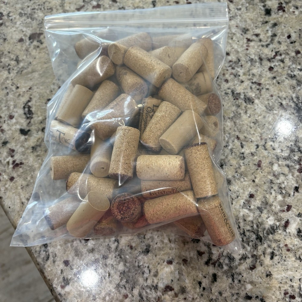 Bundle Of Wine Corks Various Sizes And Conditions