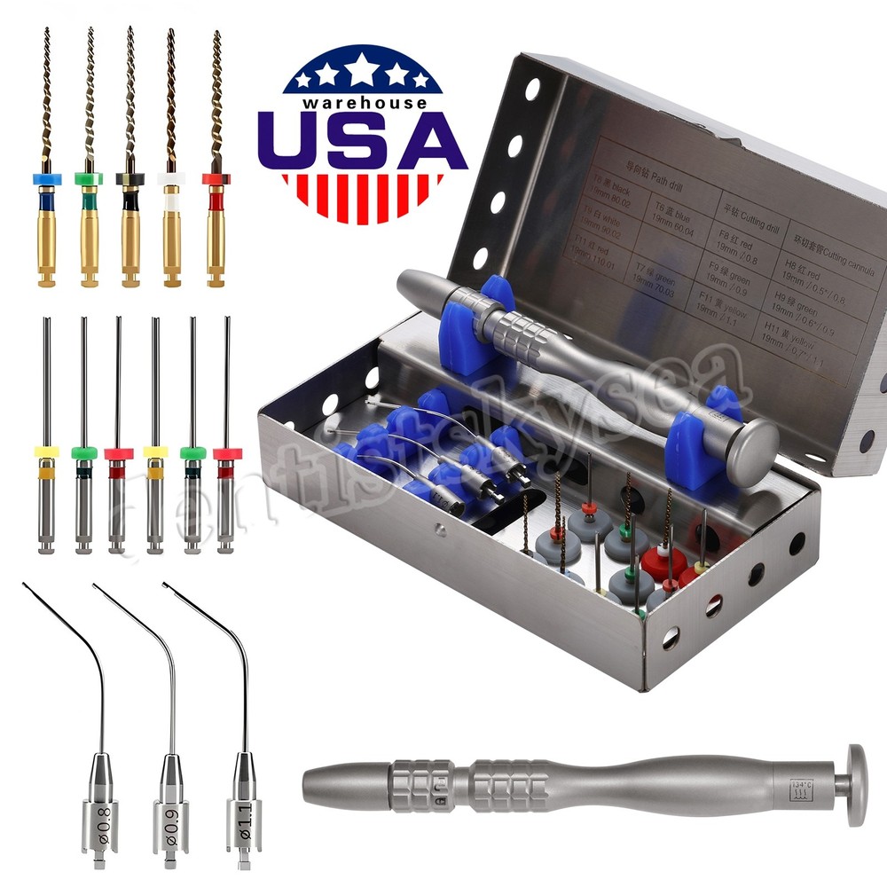 Dental Root Canal File Extractor Endo Broken Files Removal System Holder Tools