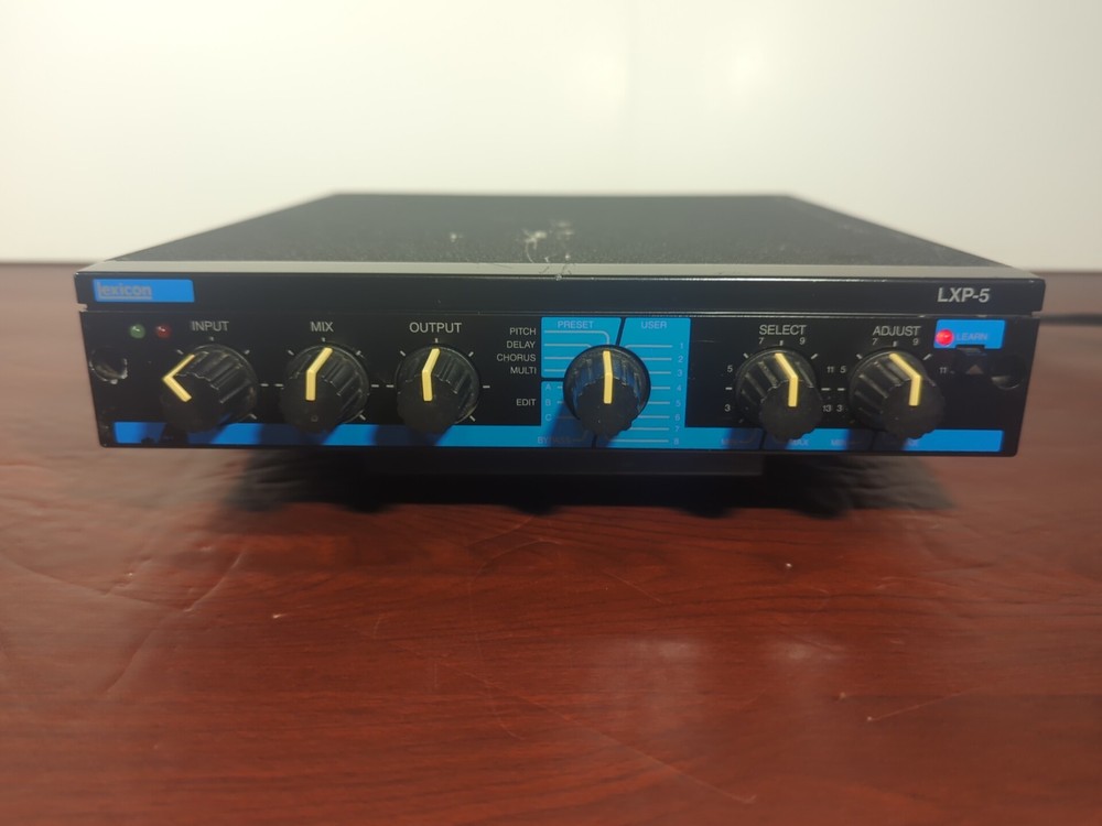 Lexicon LXP-5, Stereo Effects Processor, Delay, Chorus, Pitch, Vintage Unit
