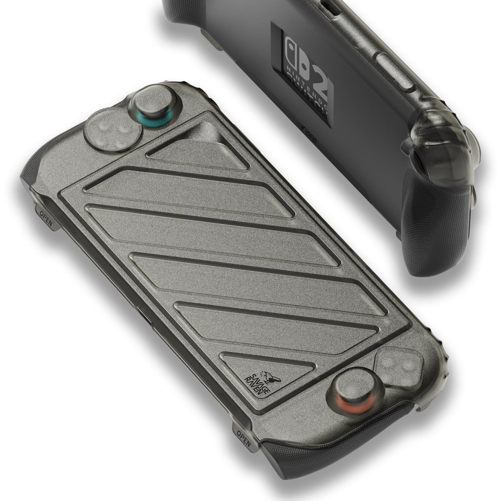 by Skull & Co. StandGrip Front Cover Bundle for Nintendo Switch 2: Protective...