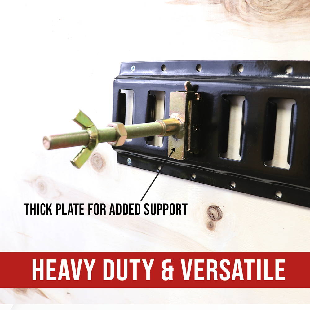 E-Track Spare Tire Holder for Truck, Trailer E-Track System - 2 Pack