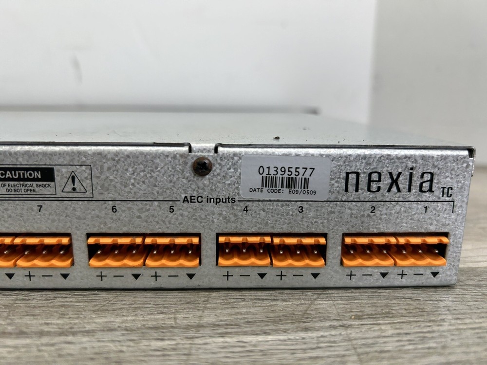 Biamp Systems Nexia TC Digital Audio Signal Processor *Power Tested*