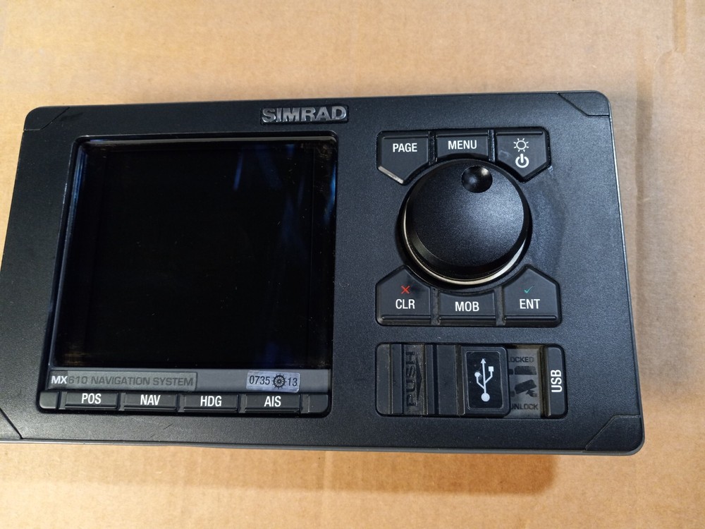 SIMRAD MX610 NAVIGATION SYSTEM GOOD
