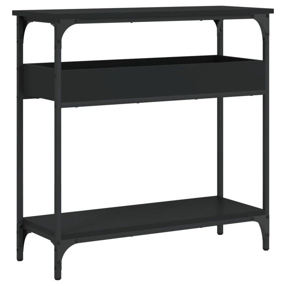 Console Table with Shelf Hallway Stand Side Sofa Table Engineered Wood vidaXL