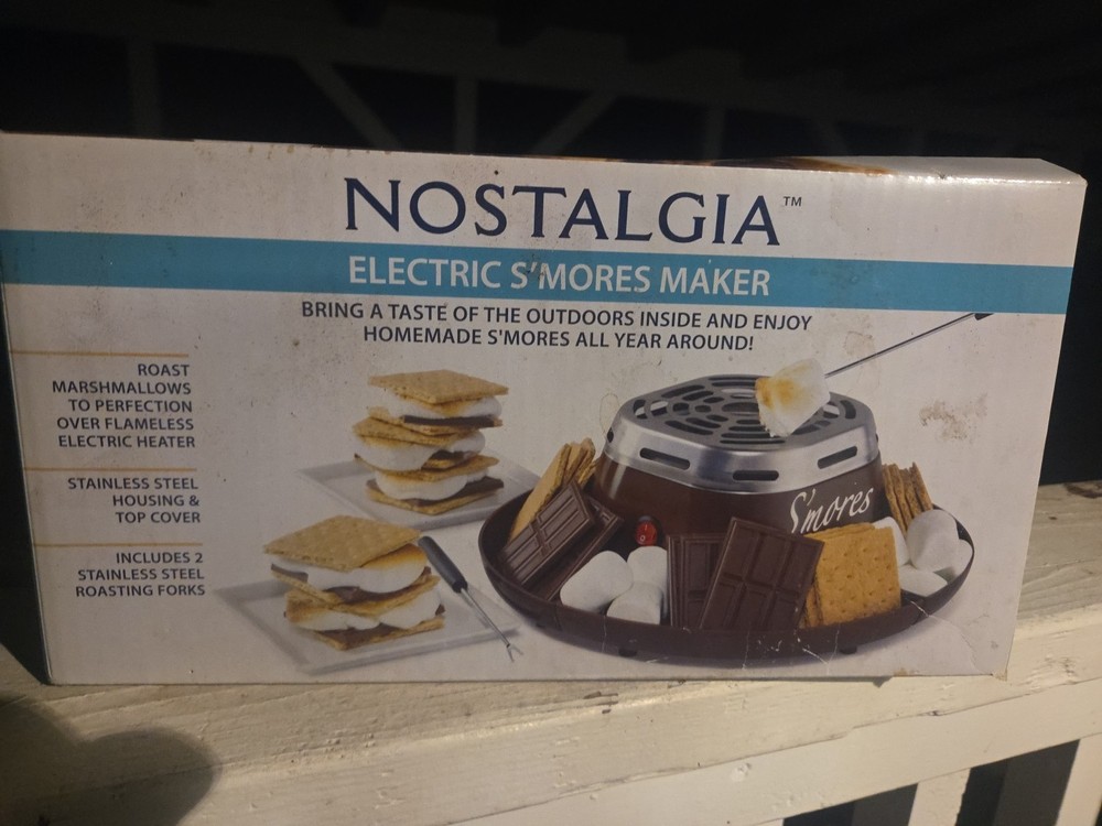 Nostalgia Electric Smores Maker - NIB
