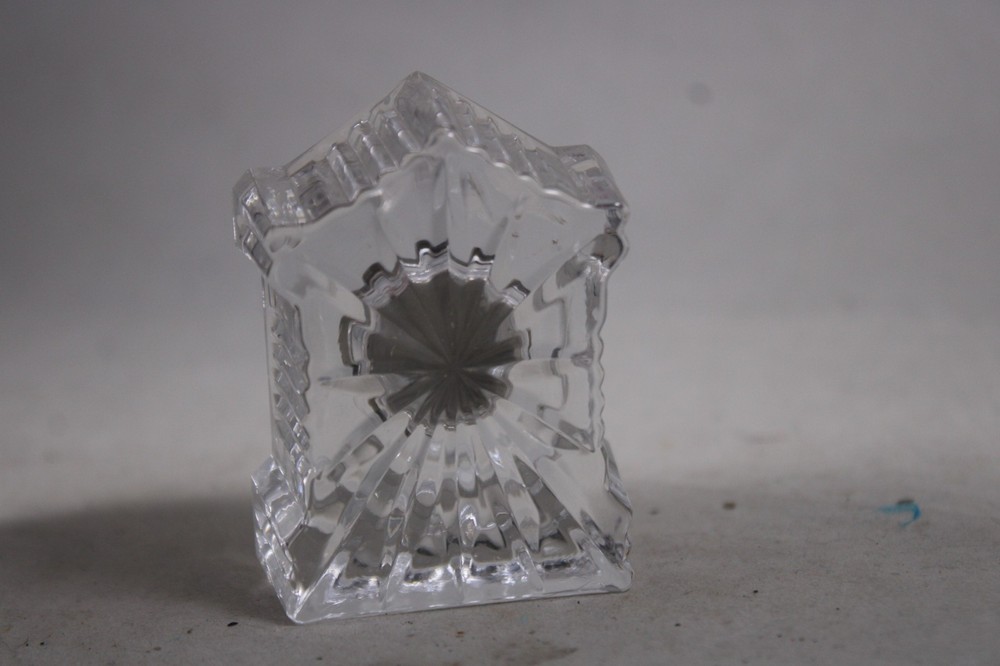 Edinburgh Crystal Mini Clock - Bedside