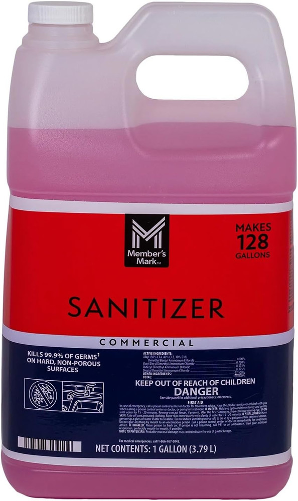 Commercial Sanitizer (128 Ounce) (2 Pack)