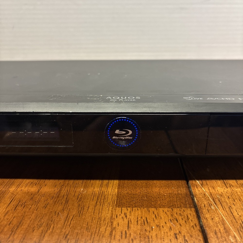 Sharp Aquos 3D Blu-Ray Disc Player BD-HP75U- Tested- No Remote